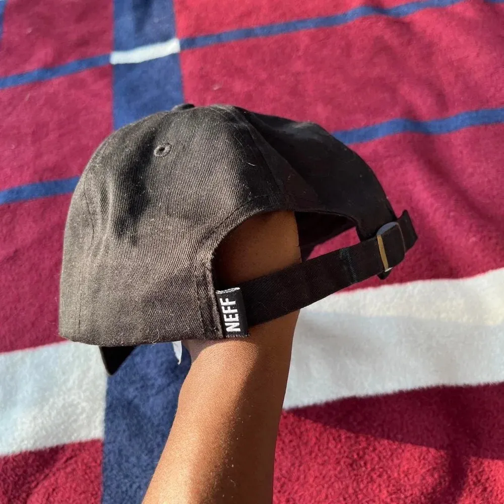 Disney x Neff Collab - Mickey Mouse embroidered Adjustable black hat - Image 2