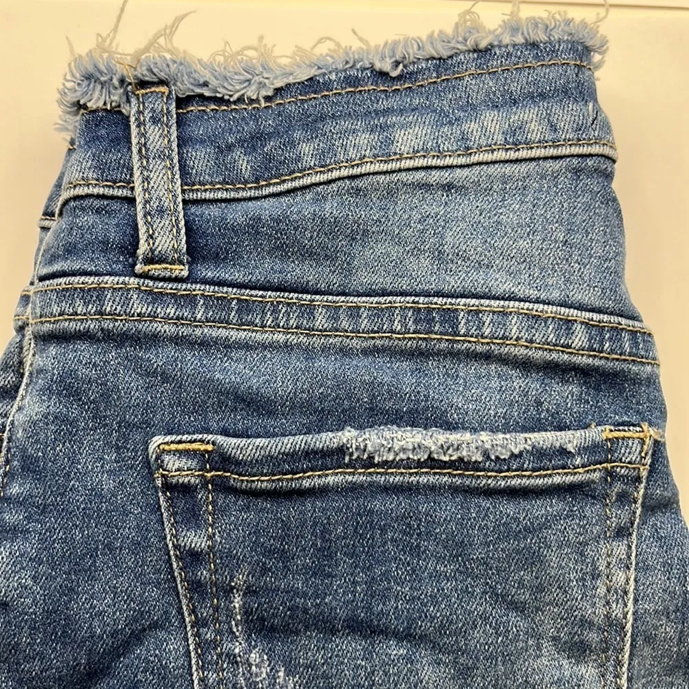 Vervet By Flying Monkey Cutoff Frayed Shorts Size XS Blue - Image 13