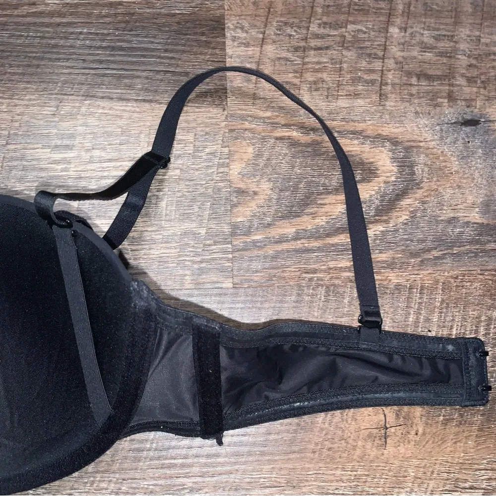 Aerie Audrey 36C Multi Way Strapless Black Bra - Image 3