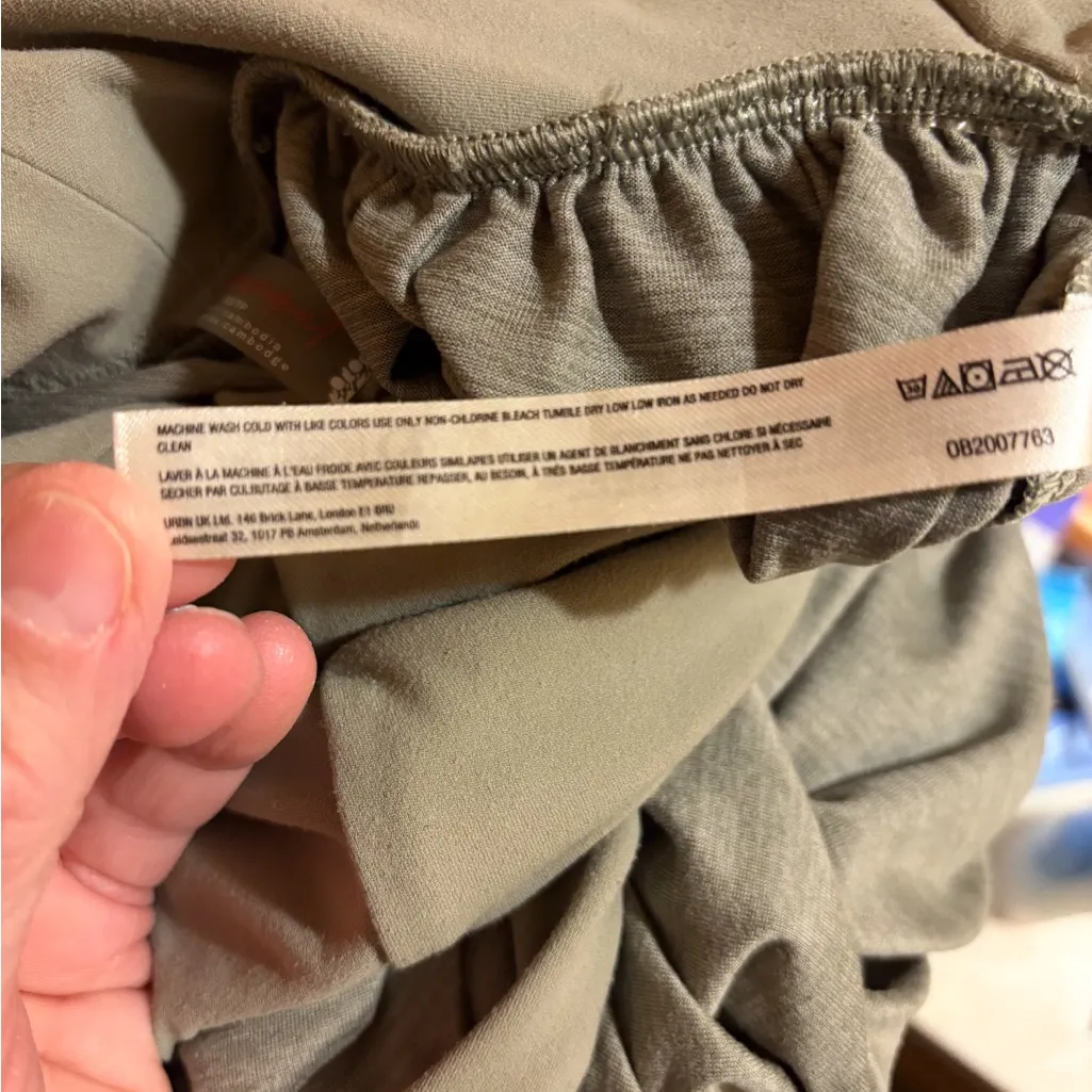 Free People Movement Shiny Happy One Piece Jumpsuit in Sage Stone - Image 8