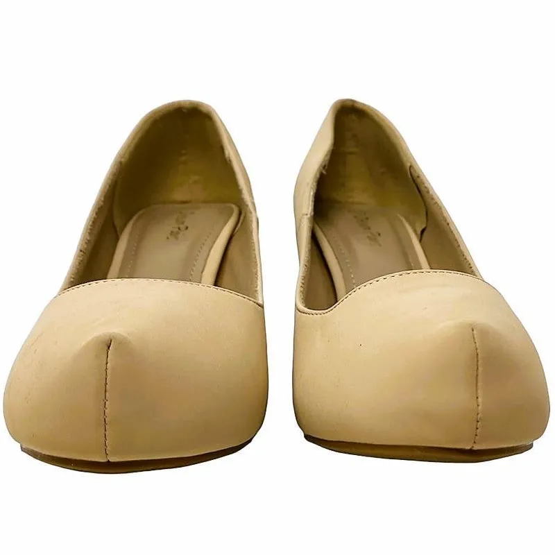 NWOT ~ DREAM PAIRS Tiffanny Matte Beige High Pumps High Heel Shoes ~ Women's 10 - Image 5