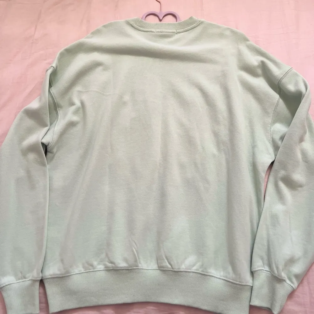Forever 21 Sagittarius Mint Green Cowl Neck Sweater Soft and Cozy - Image 5