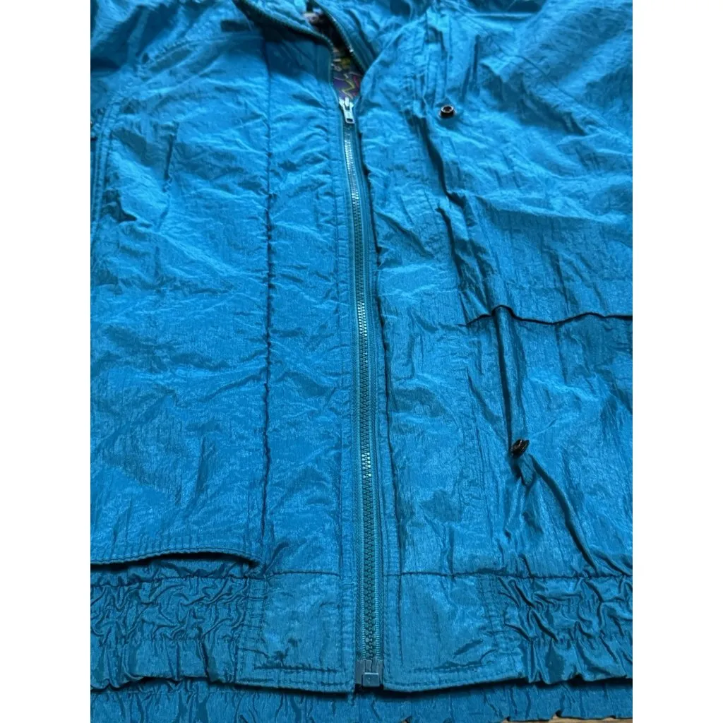 Forenza Accept No Substitutes Women Jacket Size Large Pockets Button Zip Vintage - Image 8