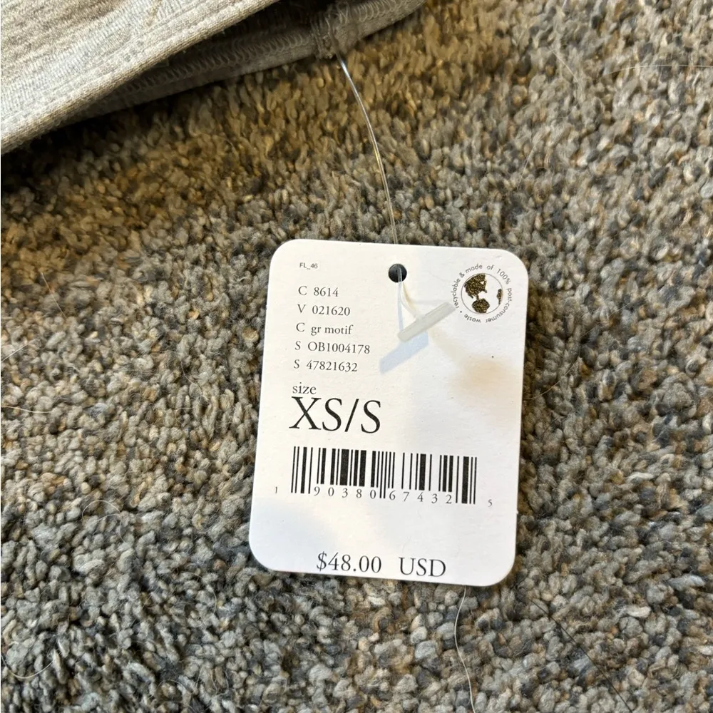 Free People Grey Sports Bra - Image 2