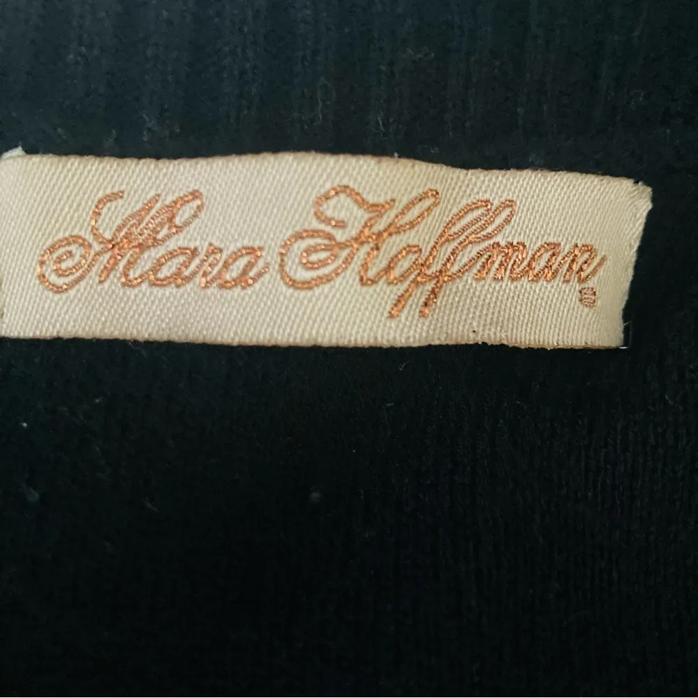 Mara Hoffman multicolor-striped fringe longline open front cardigan. - Image 3