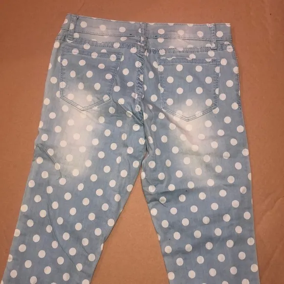 Signature8 polka dot jeans Blue Size undefined - Image 4