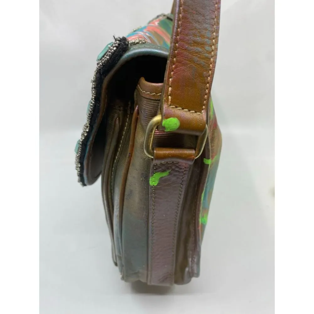 Vintage FENDI Customized with trims and Graffiti - Image 8