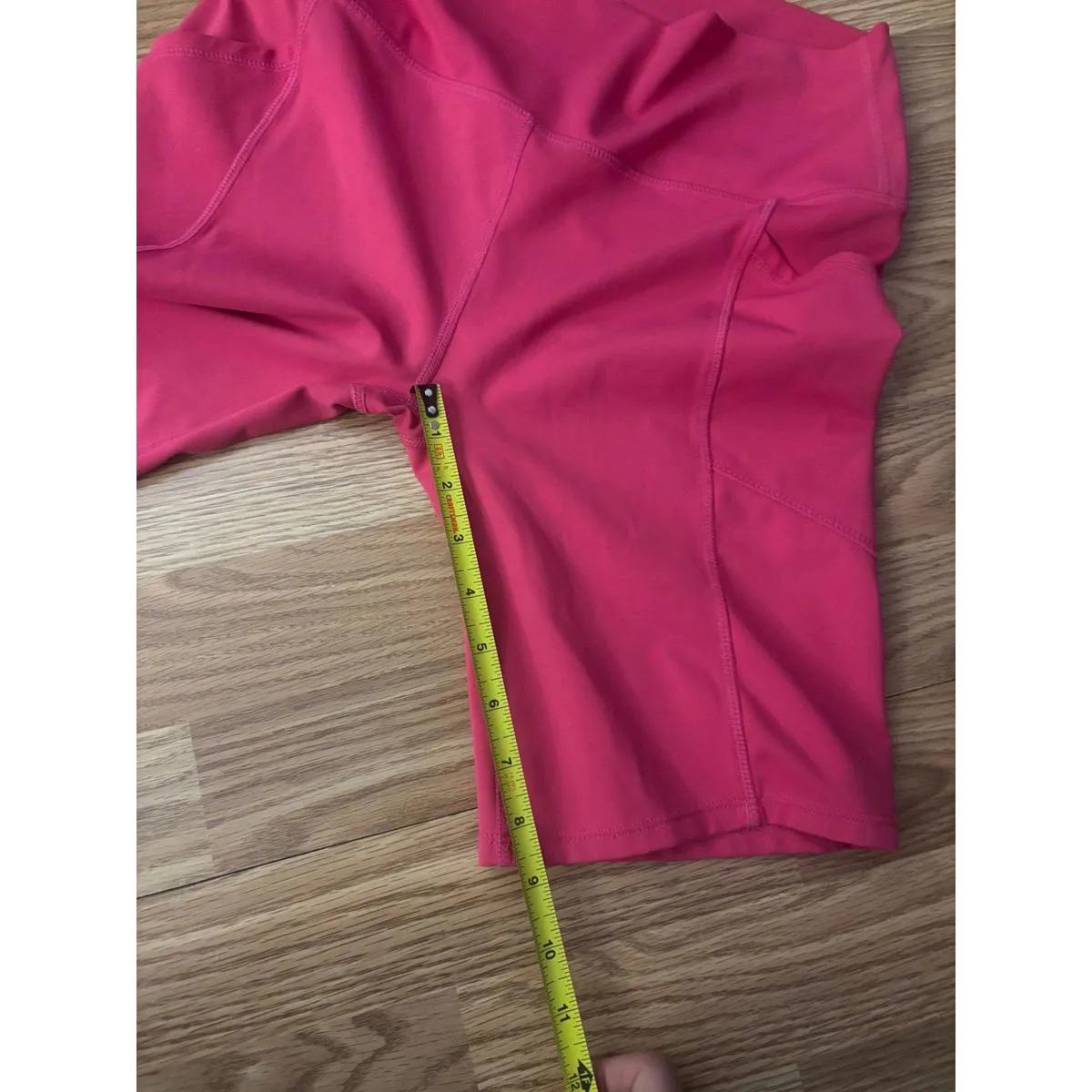 Zenana Pink Biker Shorts Size XL - Image 4