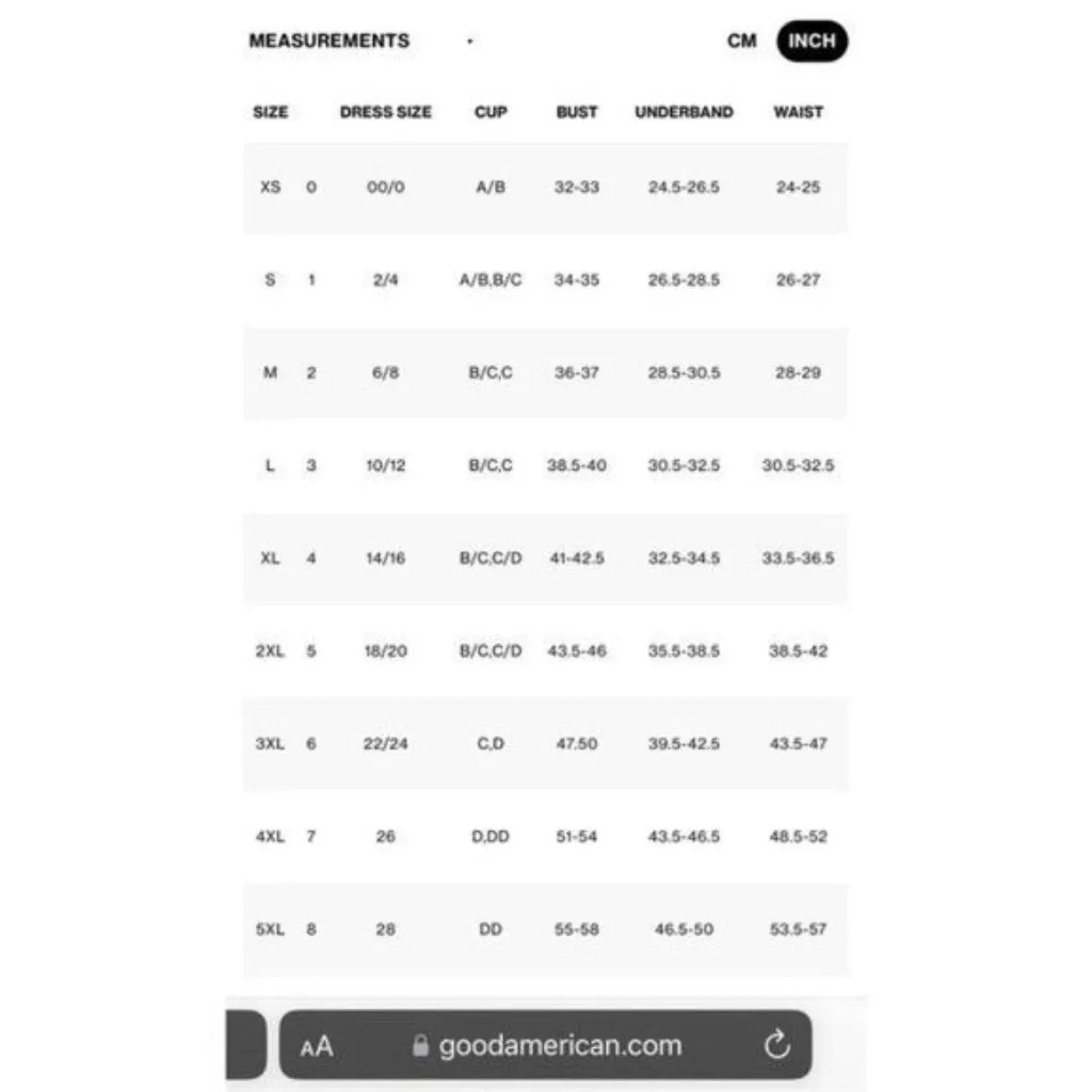 NWT Good American Always Fits One Piece 2XL-3XL Black001 Stretch Cheeky Crinkle - Image 8