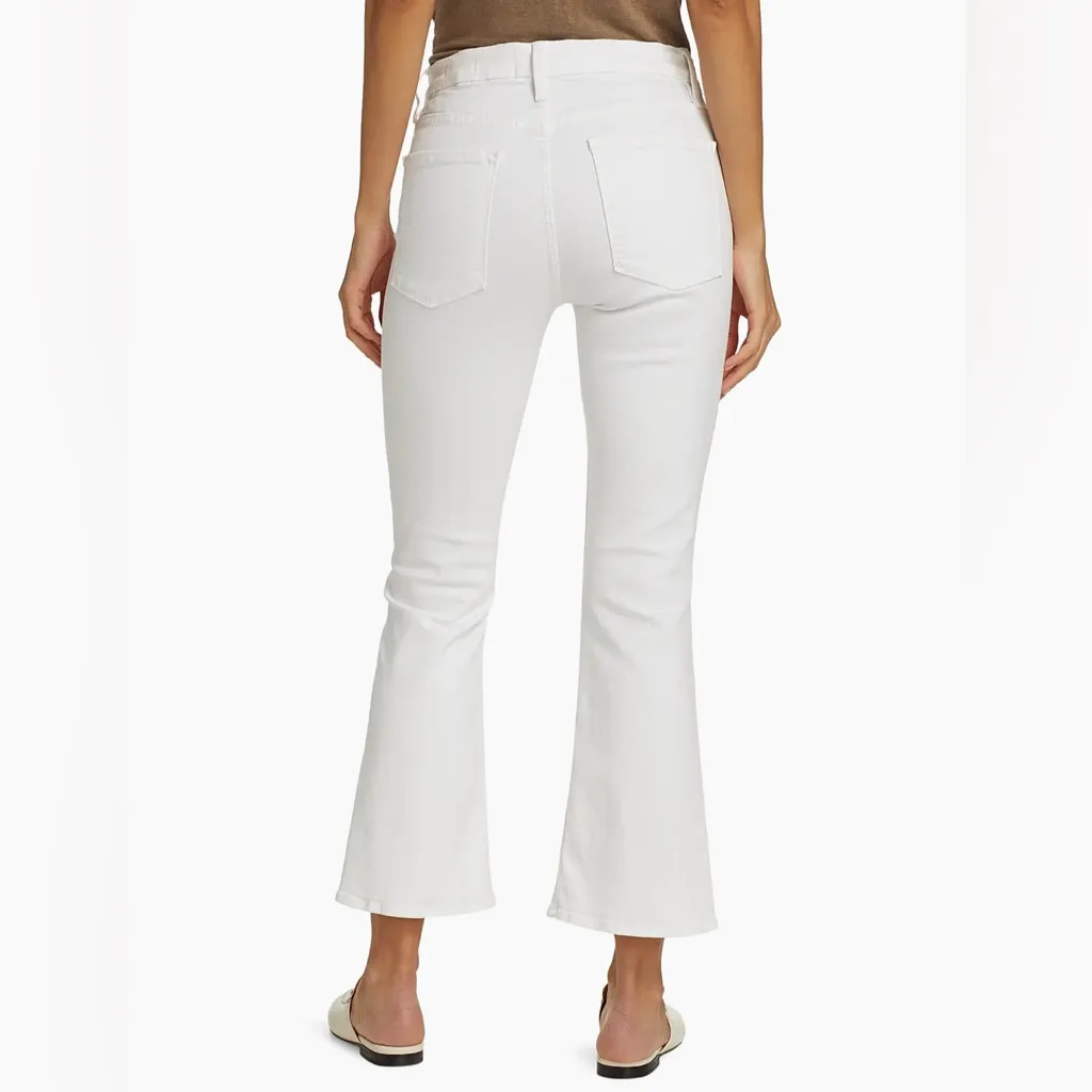 Frame Denim White Flare Jeans - Image 2