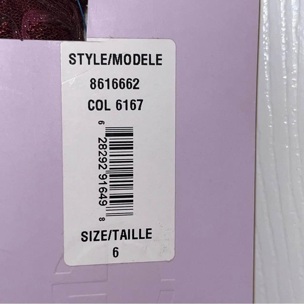 JS‎ Collections Merlot Burgundy Red Jolene Soutache Mesh Maxi Dress Size 6 NEW - Image 5