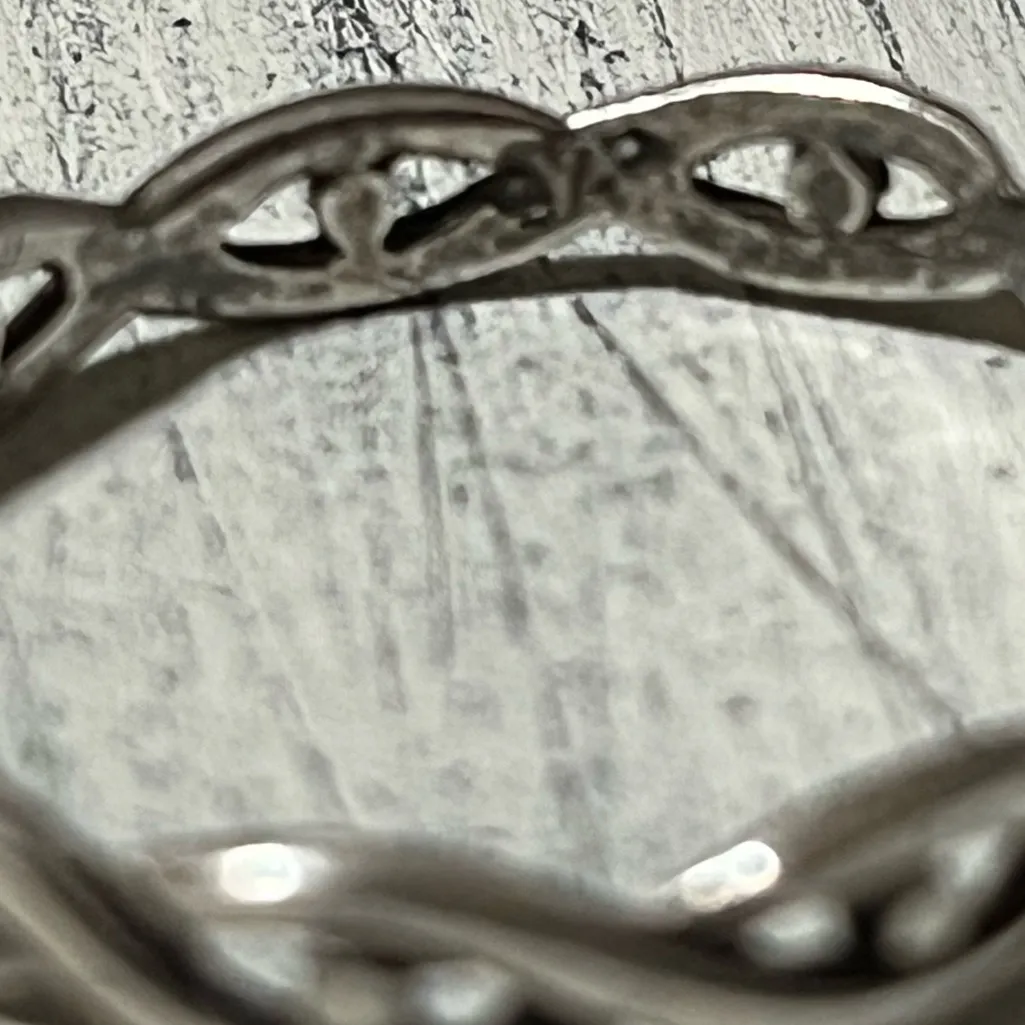 Sterling silver “evil eye” ring - Image 3