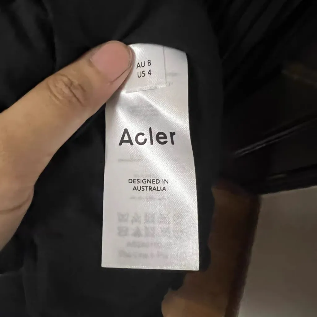 Acler Bristol Midi dress Us4 Black Size 4 - Image 6