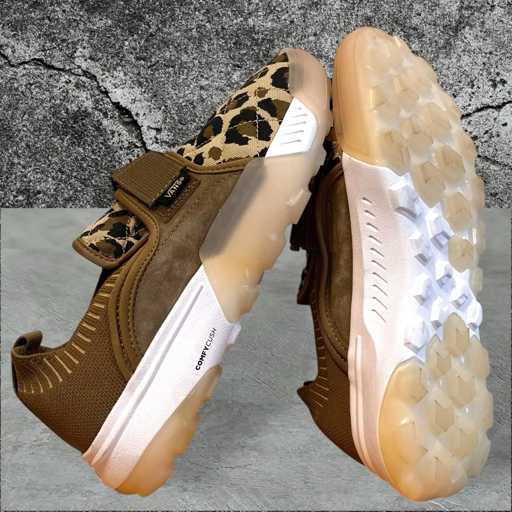 •NEW• VANS COMFYCUSH ULTRARANGE CHEETAH SLIPS W/ STRAP 10W/8.5M - Image 5