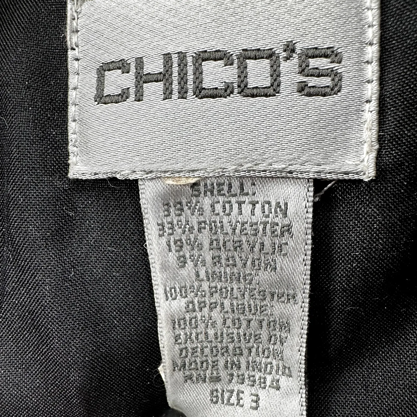 Chico's Shacket Jacket Patchwork Tapestry Paisley Art to Wear Crochet 3 XLarge - Image 5