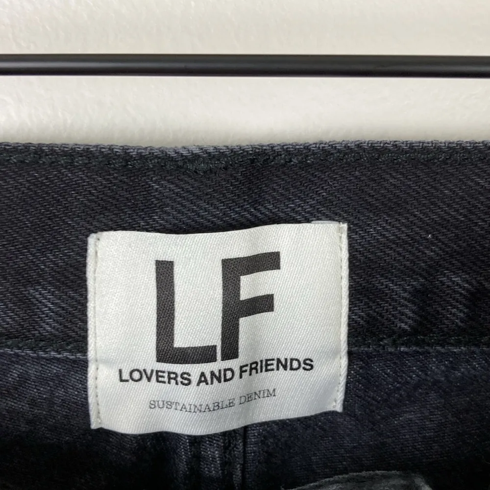 Lovers and Friends Ethan Low Rise Baggy Jeans New Women’s Size 29 Black Denim - Image 6