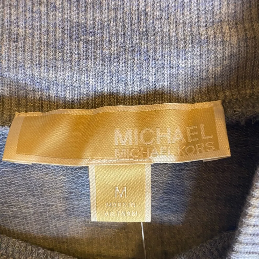 MICHAEL Michael Kors chambray Athletic pullover Size M - Image 6