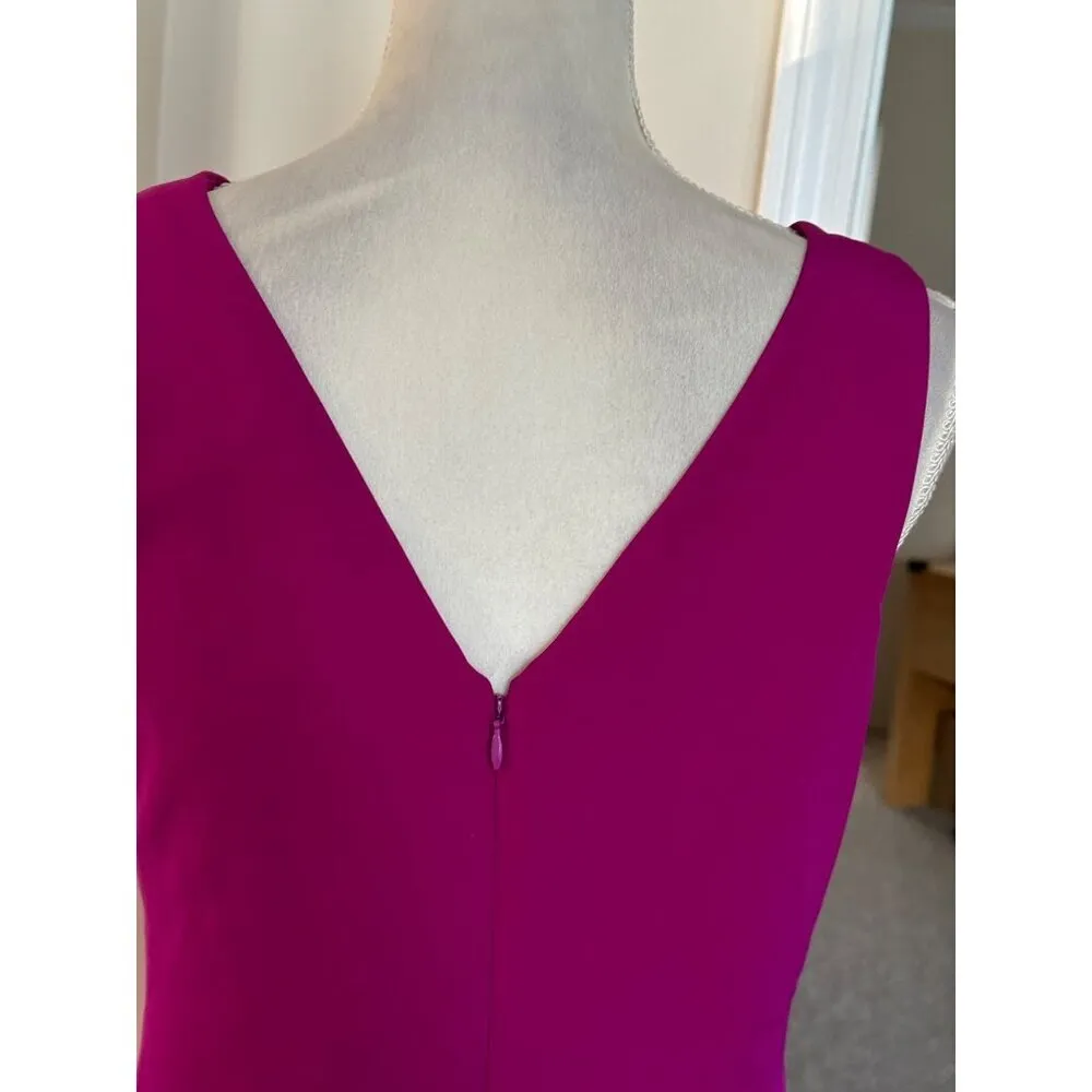 Marina Cascading Ruffle Long Formal Gown V - Image 8