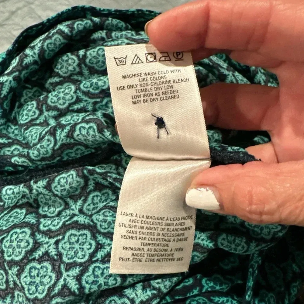 MAEVE BYANTHOLOGY XS
WOMENS JUMPSUIT 100%RAYON
GREEN WITH FLOWERS DESIGN - Image 12