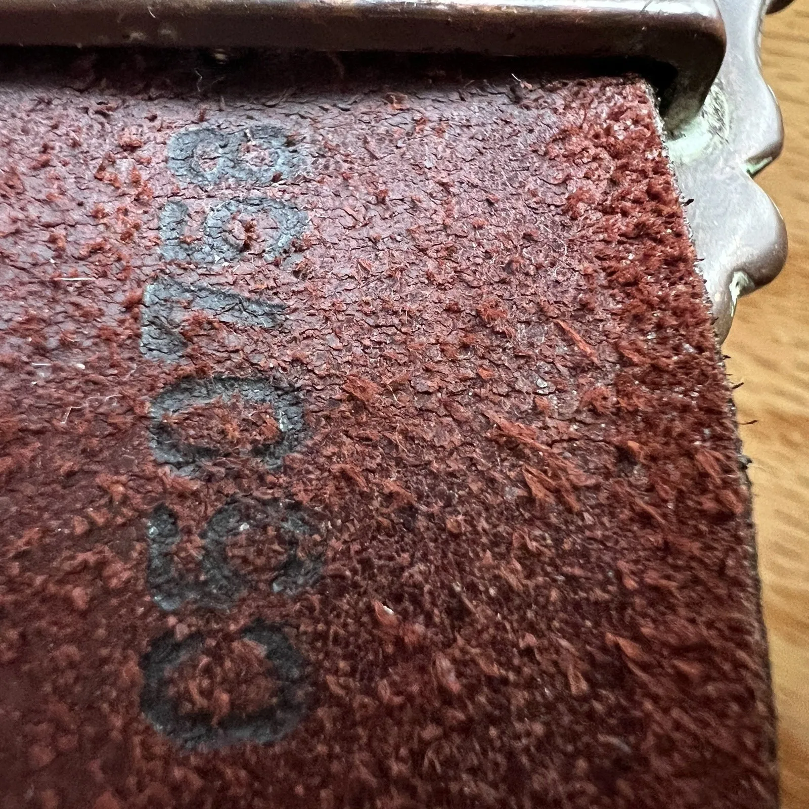 Tony Lama Brown Tooled Leather Swarovski‎ Crystals Concho Cross Western Belt 38 - Image 15