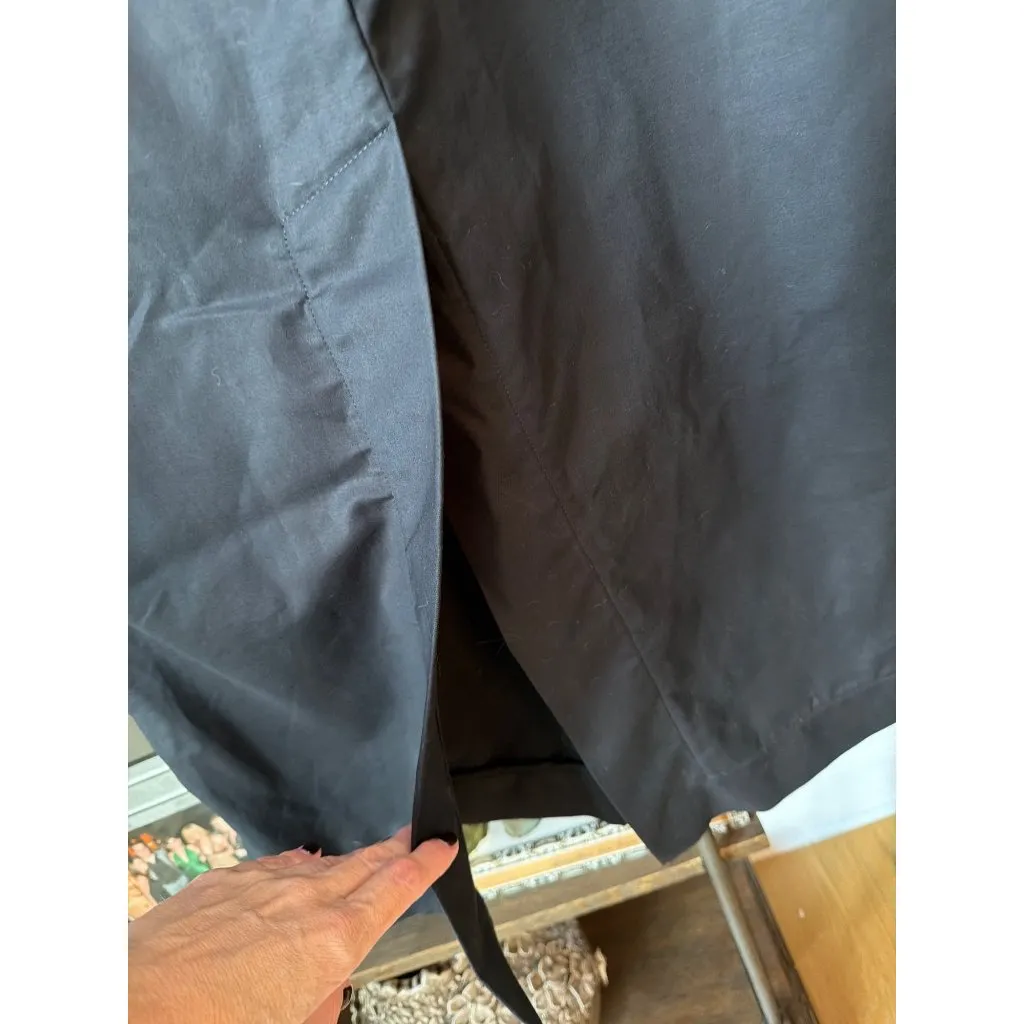 Adriana Degreas Cotton Blend Maxi Skirt Black Womens Size Small - Image 8