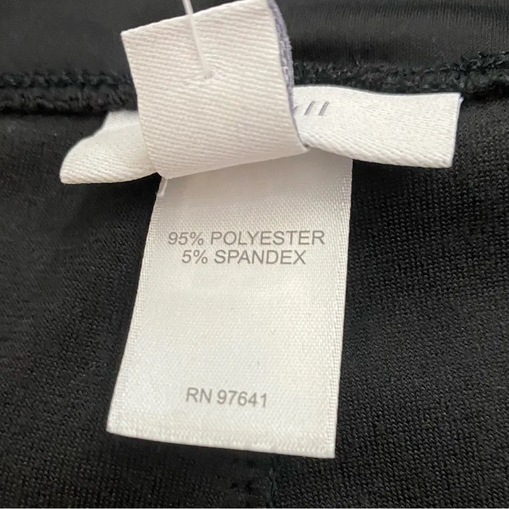 Pure Jill black velvet velour ankle leggings Size undefined - Image 3