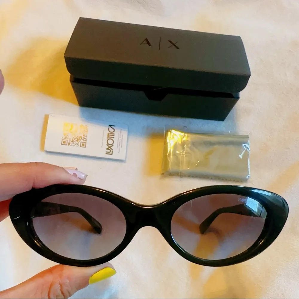 emporio armani sunglasses EA4143 Purple Havana frame gradient Lens NIB - Image 9