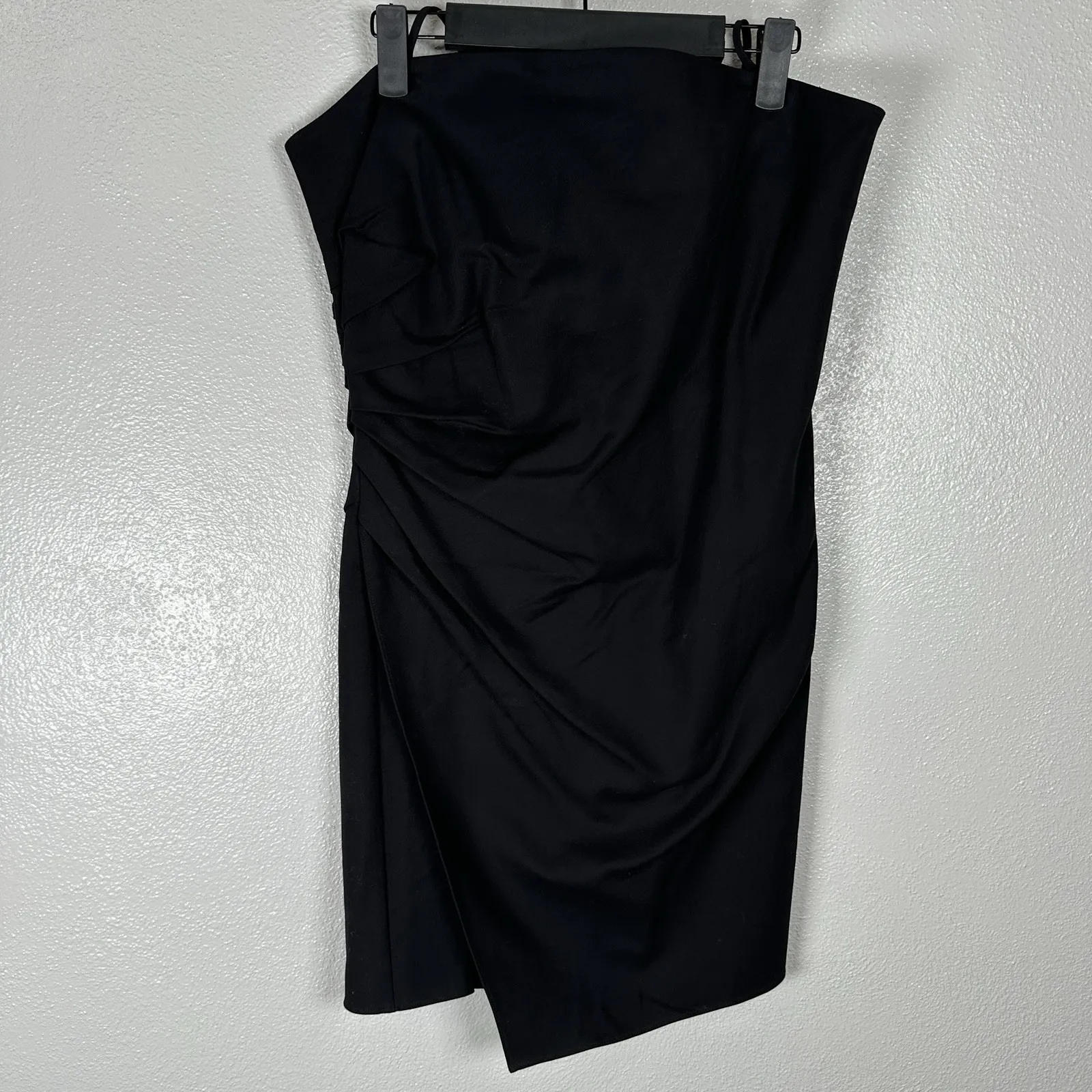NEW A.L.C. Charlie Sleeveless Halter Draped Ruched Mini Dress Womens Size 10 - Image 2
