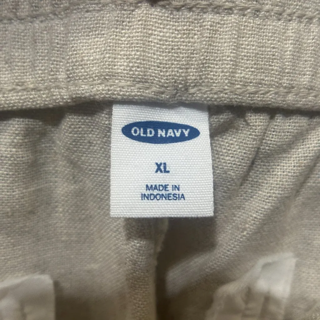 EUC Old Navy High Rise Linen Shorts Size XL - Image 11