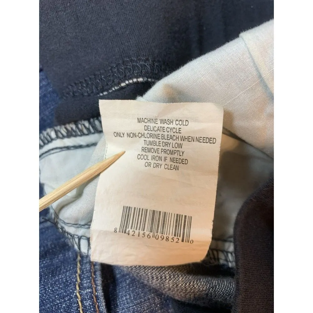 Oh Baby Motherhood Maternity Denim Crop Jeans‎ Medium Basic Everyday Minimalist - Image 5