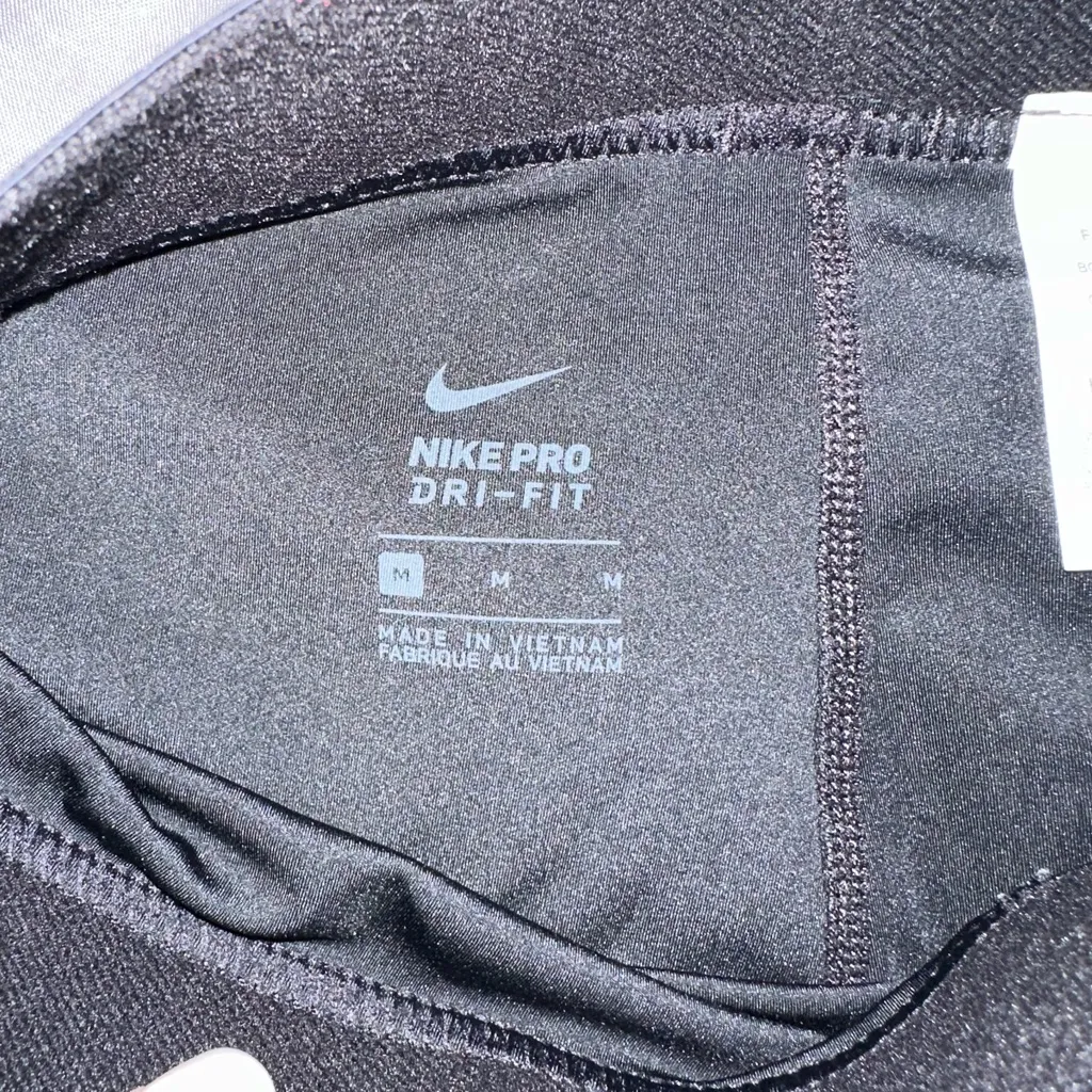 Nike Pro Black Bike Shorts - Image 2