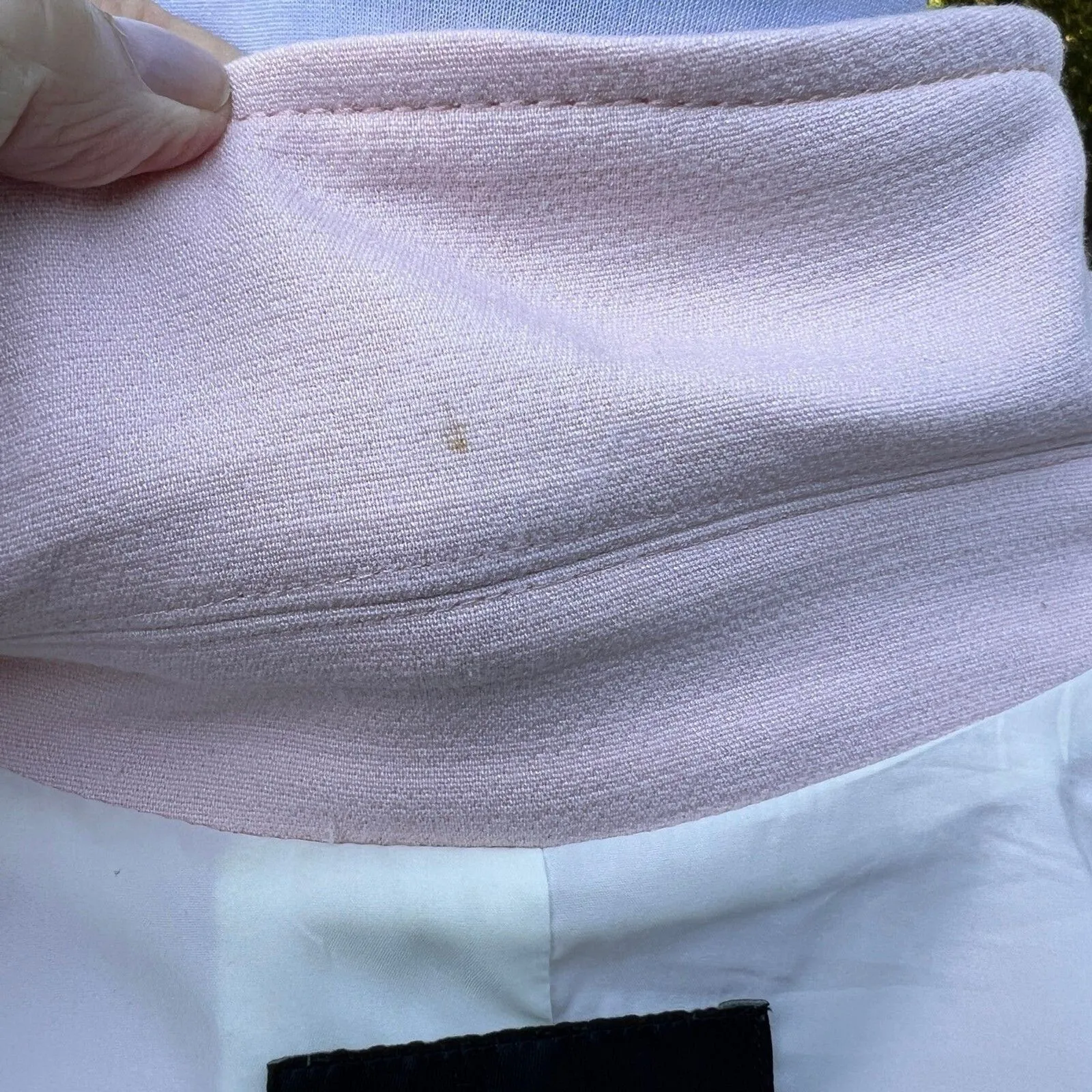 Banana Republic Women Moto Jacket zippers 8 pink - Image 5