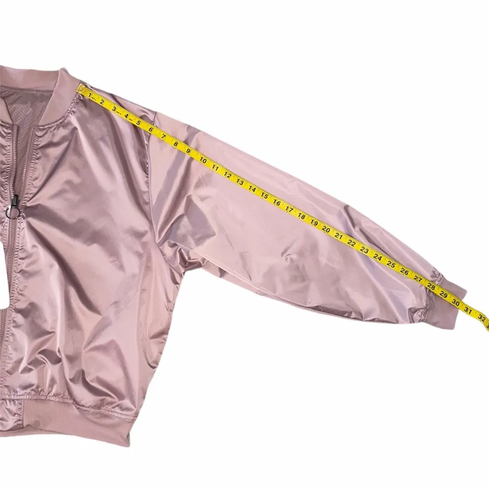 NWT FABLETICS Eva Reversible Bomber Jacket Size L - Image 9