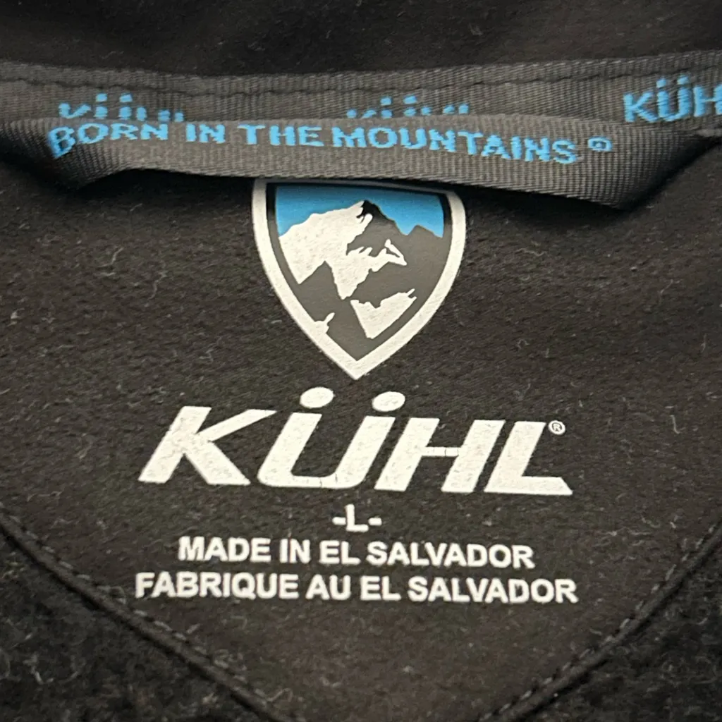 Kuhl Alfpaca Fleece Jacket Black Size L - Image 5