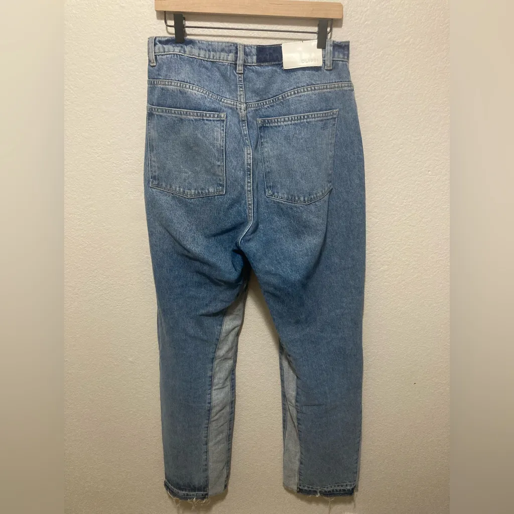 DL1961 Emilie Straight Ultra High Rise Vintage Jeans 31” in Sanibel Size 30 Blue - Image 6