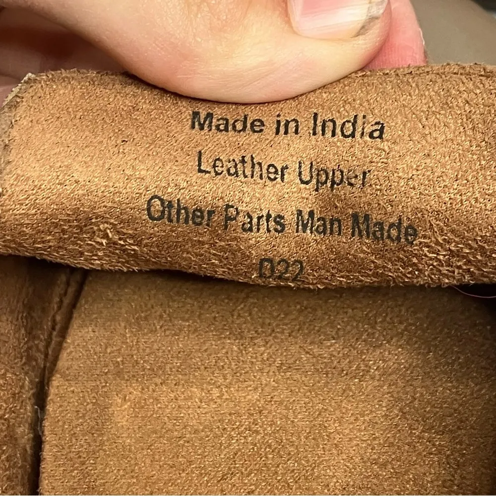 Softwalk Shelby slip on‎ flats tan taupe leather women’s size 9.5WW business - Image 9