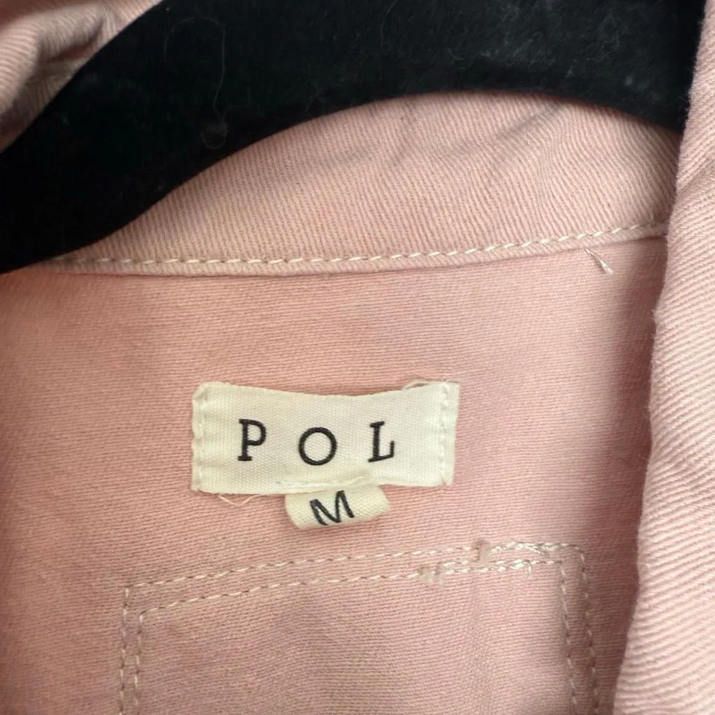 Pol Women’s Medium Pink Boho Vest Patchwork Unique - Image 2