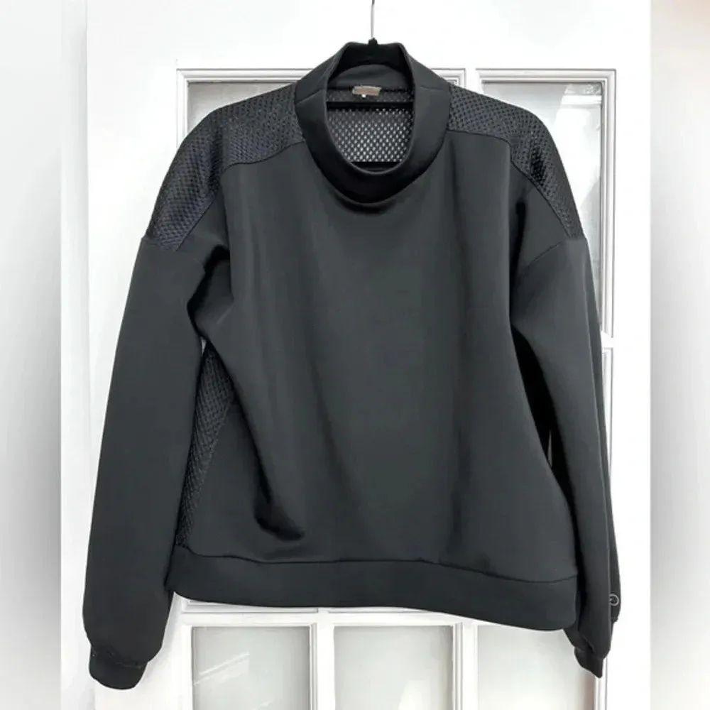 Calia By Carrie Underwood Black Mesh Pullover Workout Athletic Sweatshirt Size L Size L - Image 13
