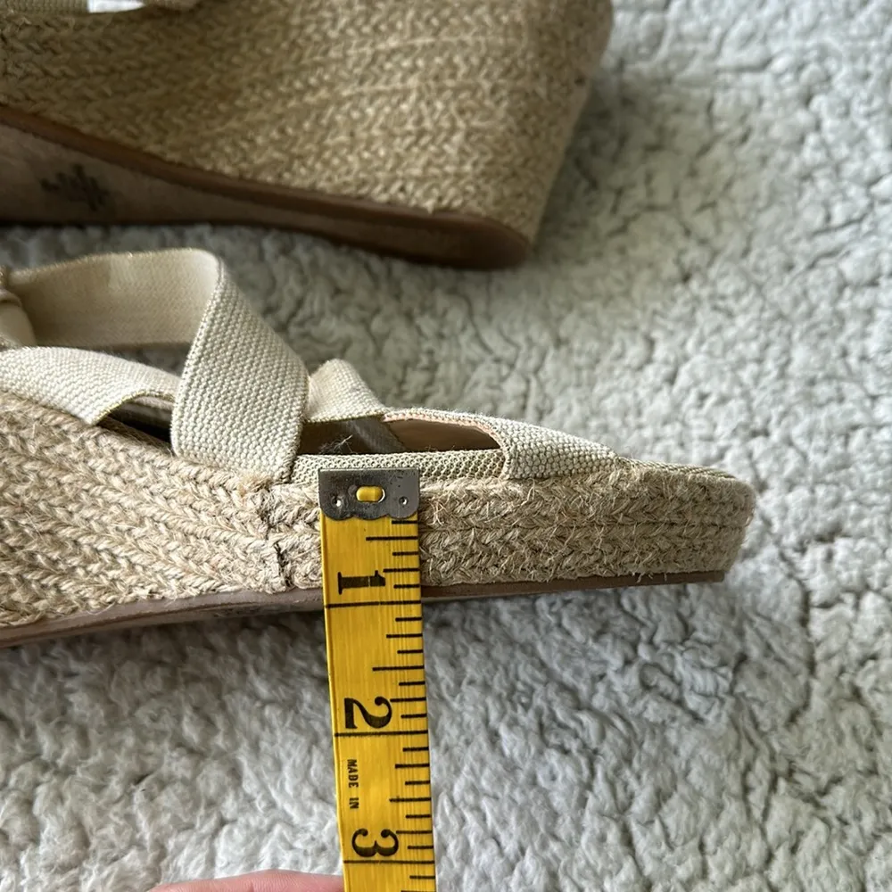 Steven By Steve Madden Women's 10 Janeen Strappy Espadrille Platform Sandal Tan - Image 11