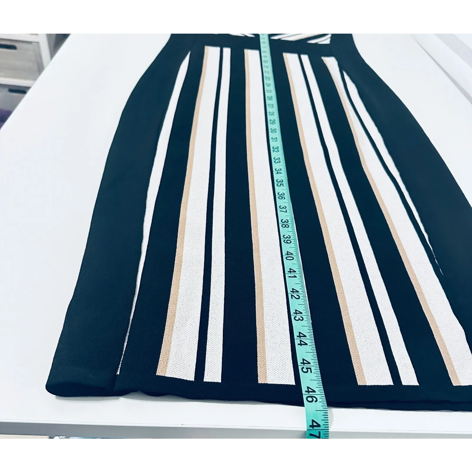 New York & Co Sleeveless Sweater Dress Sz M Professional Office Siren Careerwear Black Size M - Image 7