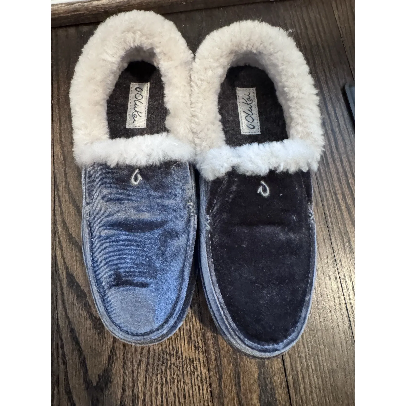 WOMEN'S OLU KAI I KU'UNA LANUI SLIPPER CHARCOAL $120 Women's Sz 5 NEW $120 Gray - Image 2