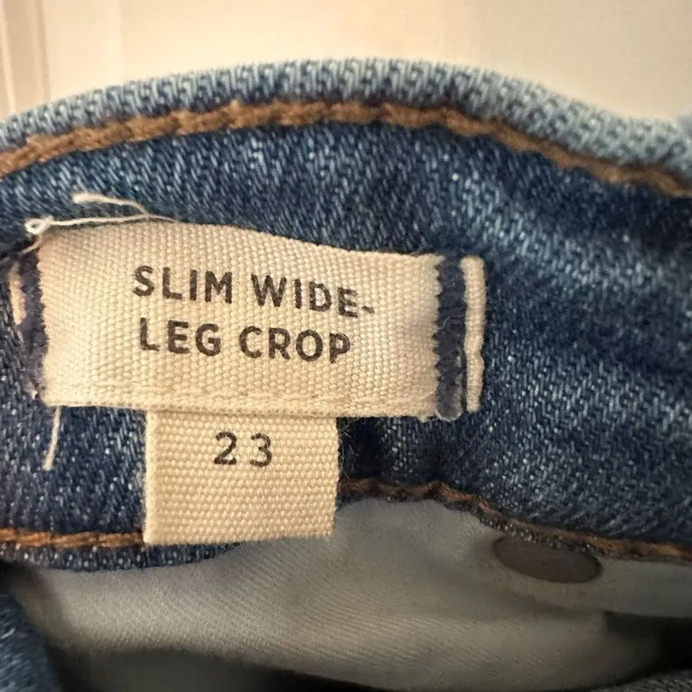 Madewell Slim Wide Leg Jeans - Image 8