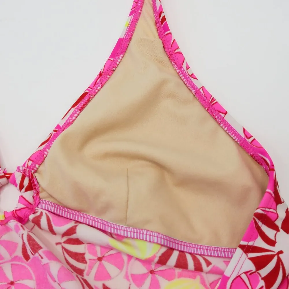 Vintage 90s Carolina Blues by Carolina Colors Beach Ball Tankini Top - Image 10