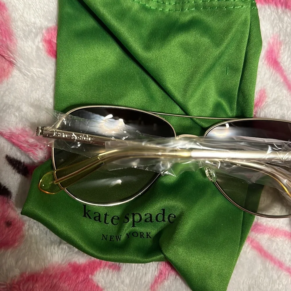 Kate Spade NEW  Emmaline Aviator Sunglasses - Image 5