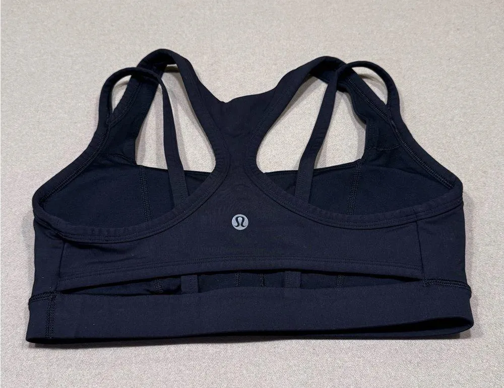 Lululemon Black Sports Bra with Racerback Design - Image 2