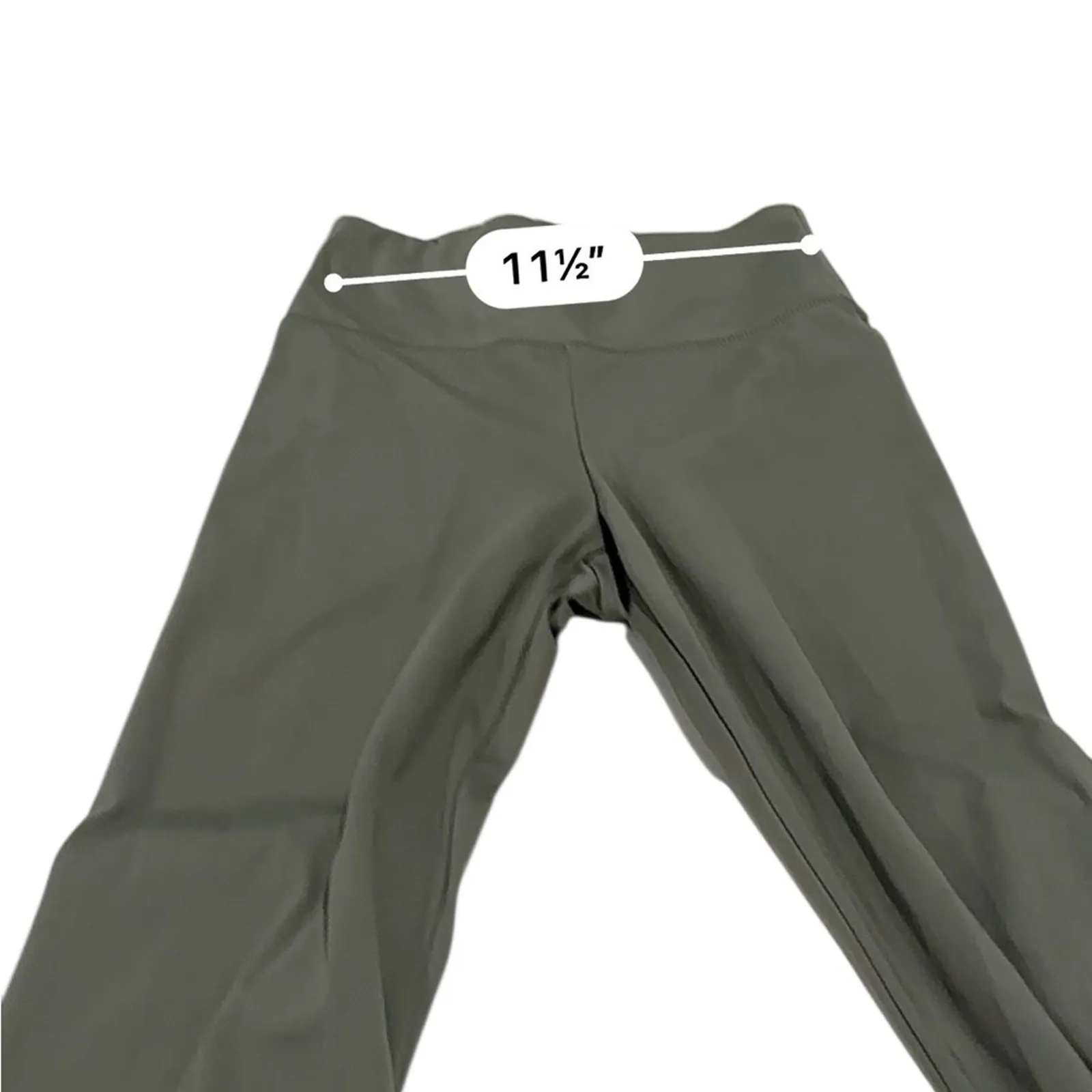 American Eagle Outfitters Dark Green Everything Flare Pants Size SMALL - Image 7