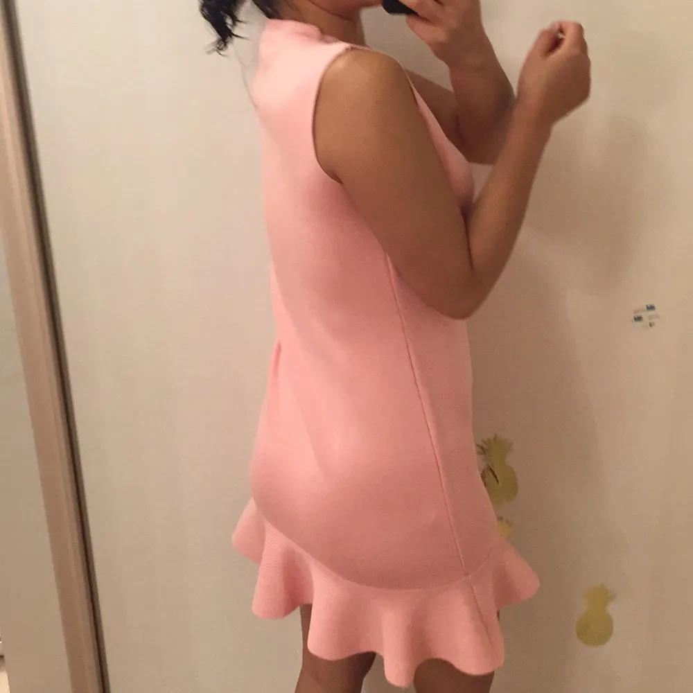 Bubble gum pink knitted dress set. Xs - Image 7