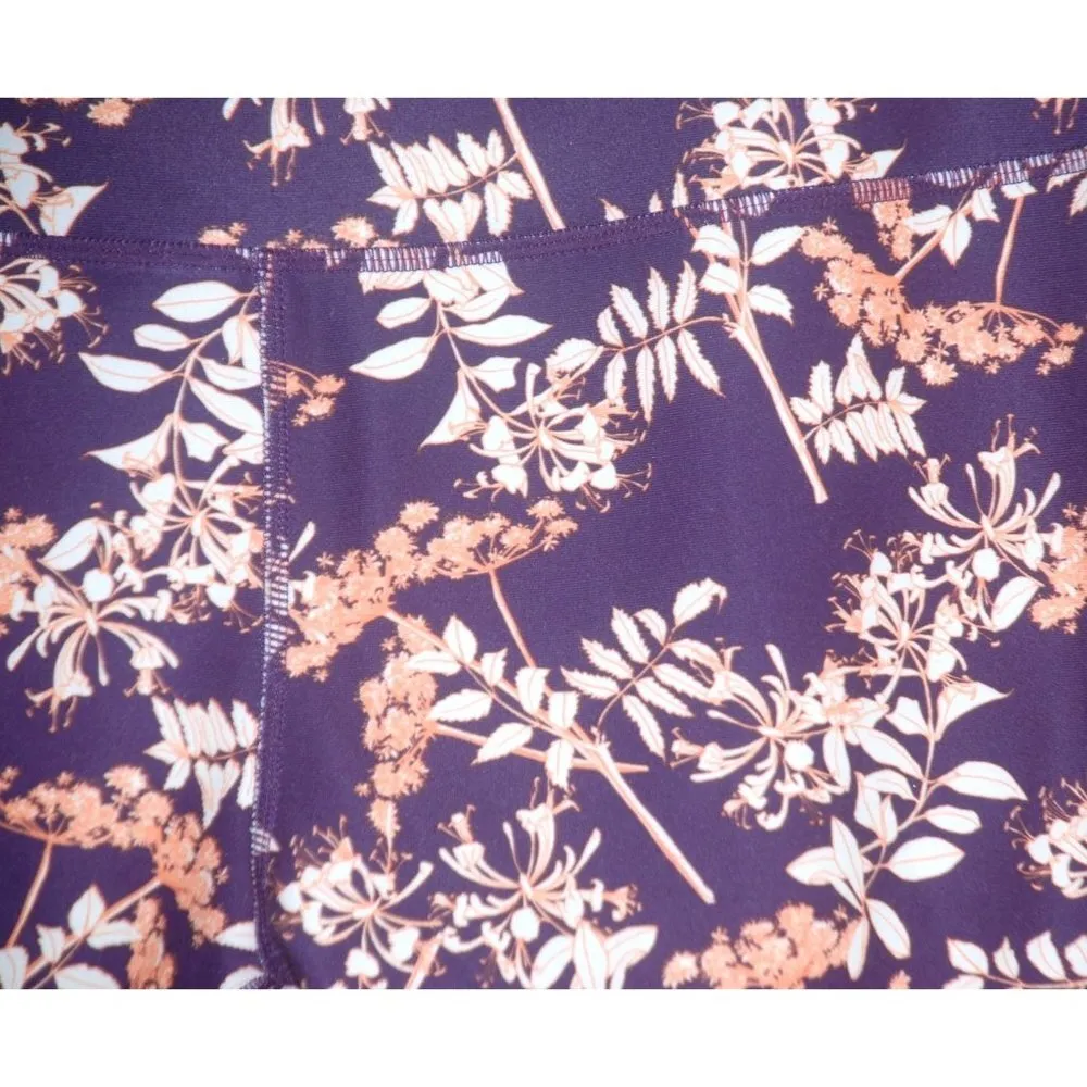 Fabletics Fabletics High-Waisted Printed Powerhold Crop Leggings Size L Arcadia - Image 3