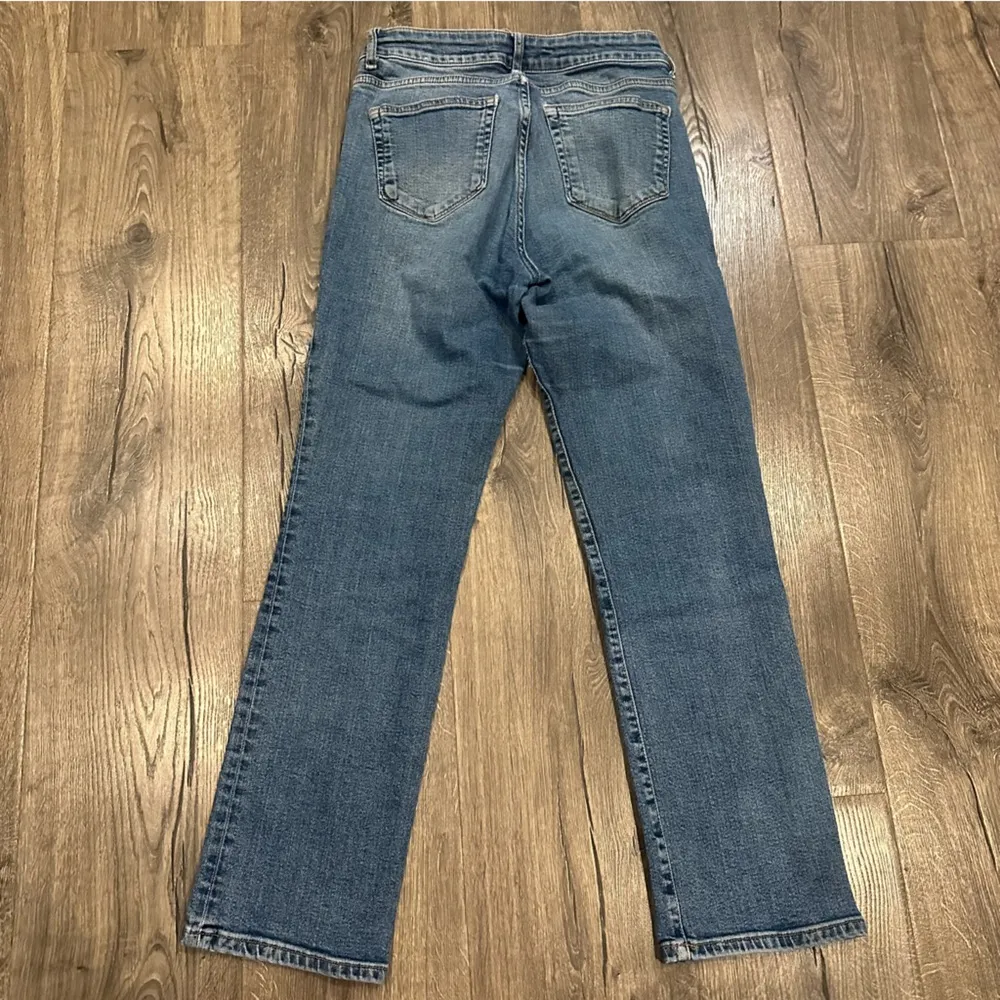 MNG by Mango Straight Leg Jeans Women's Size 6 High Waist Medium Wash Denim - Image 12