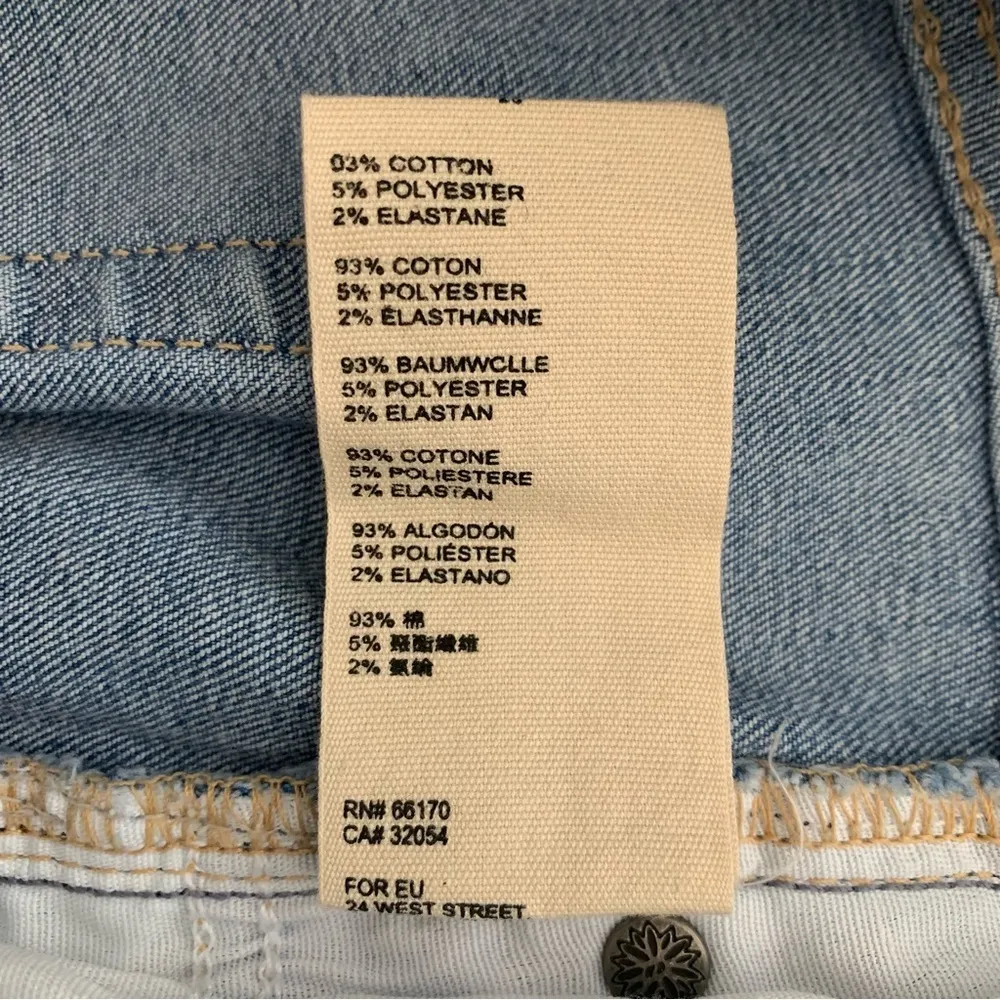 EUC We The Free Ankle Skinny Frayed Hem Jeans Size 28 - Image 12